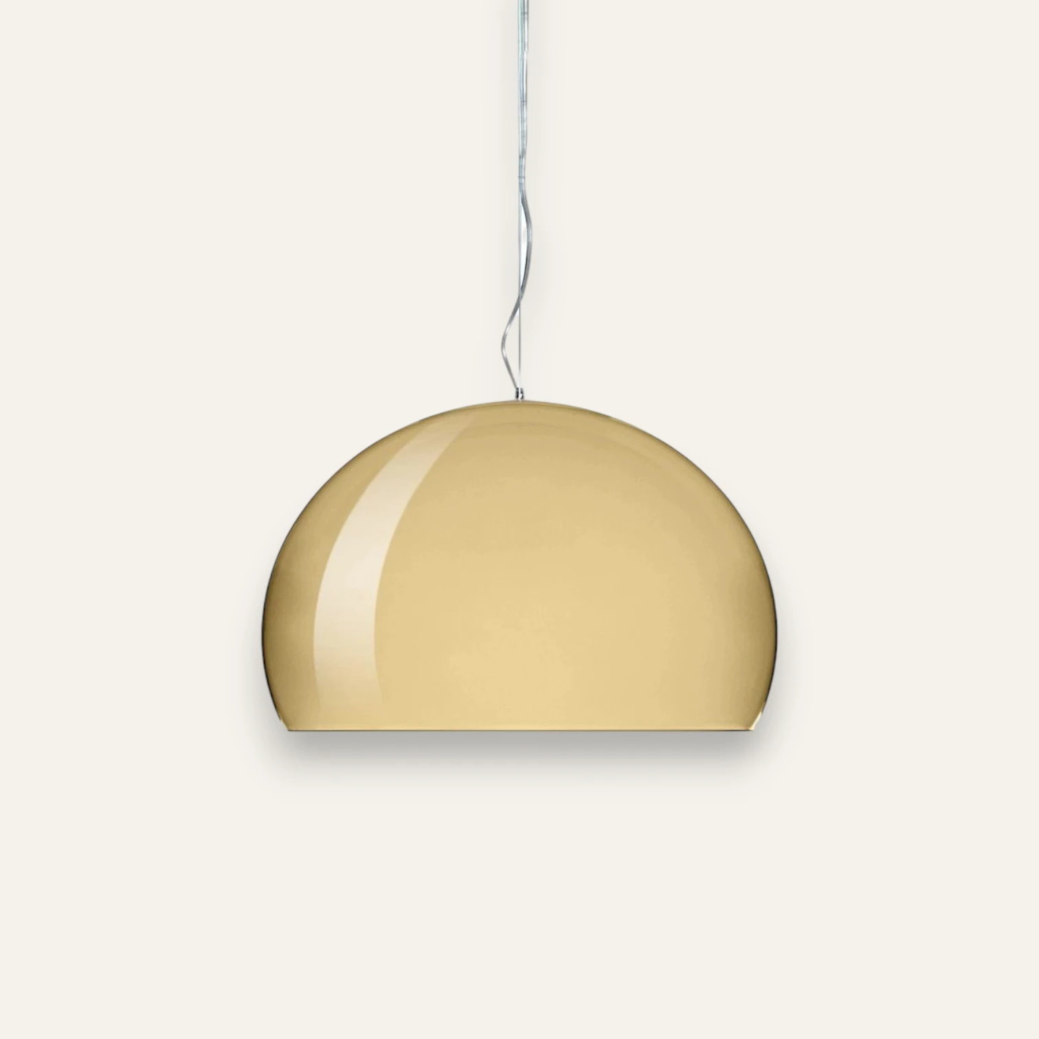 Big FL/Y Metallic Hanging Light