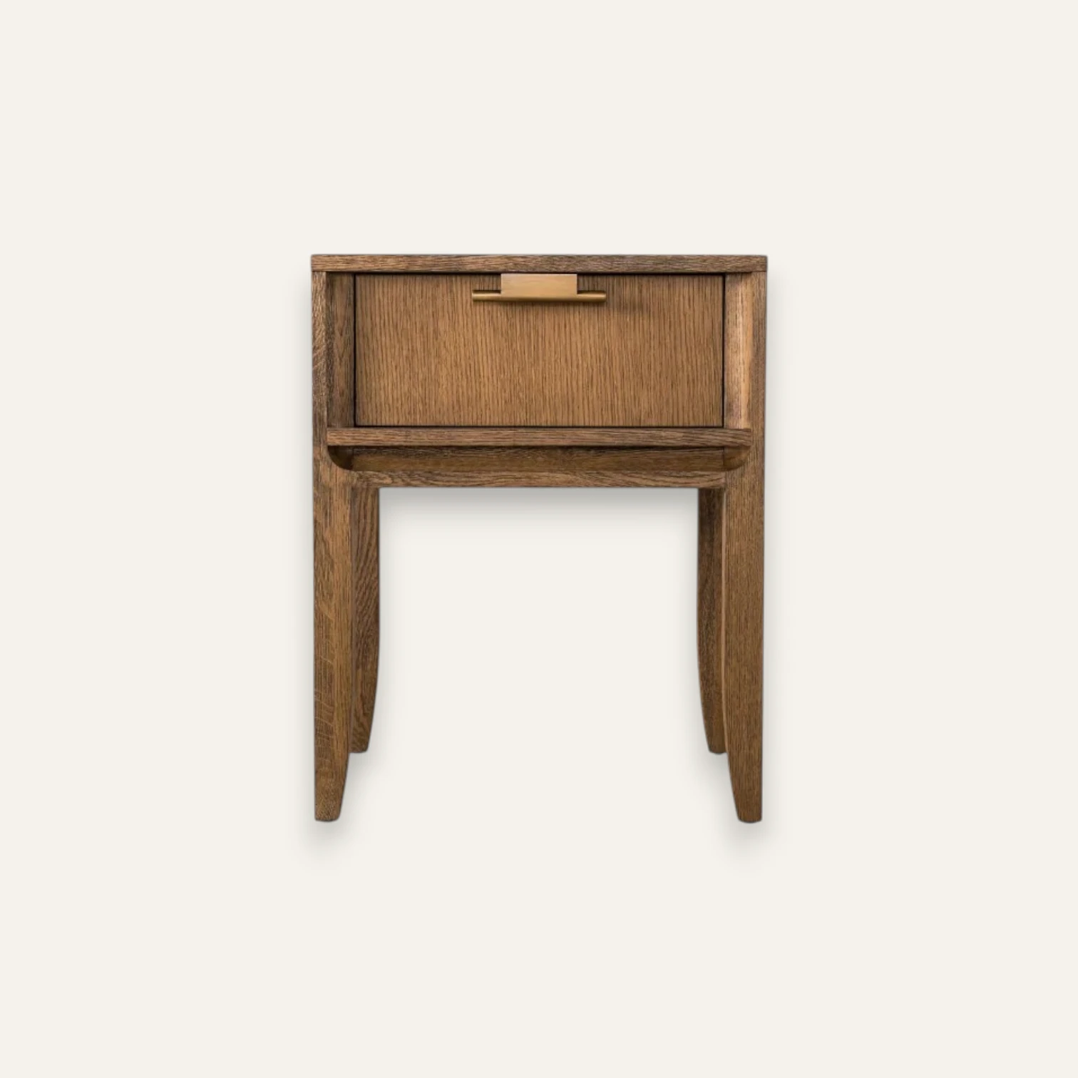 Home City Tall Bedside Table in Honey Oak