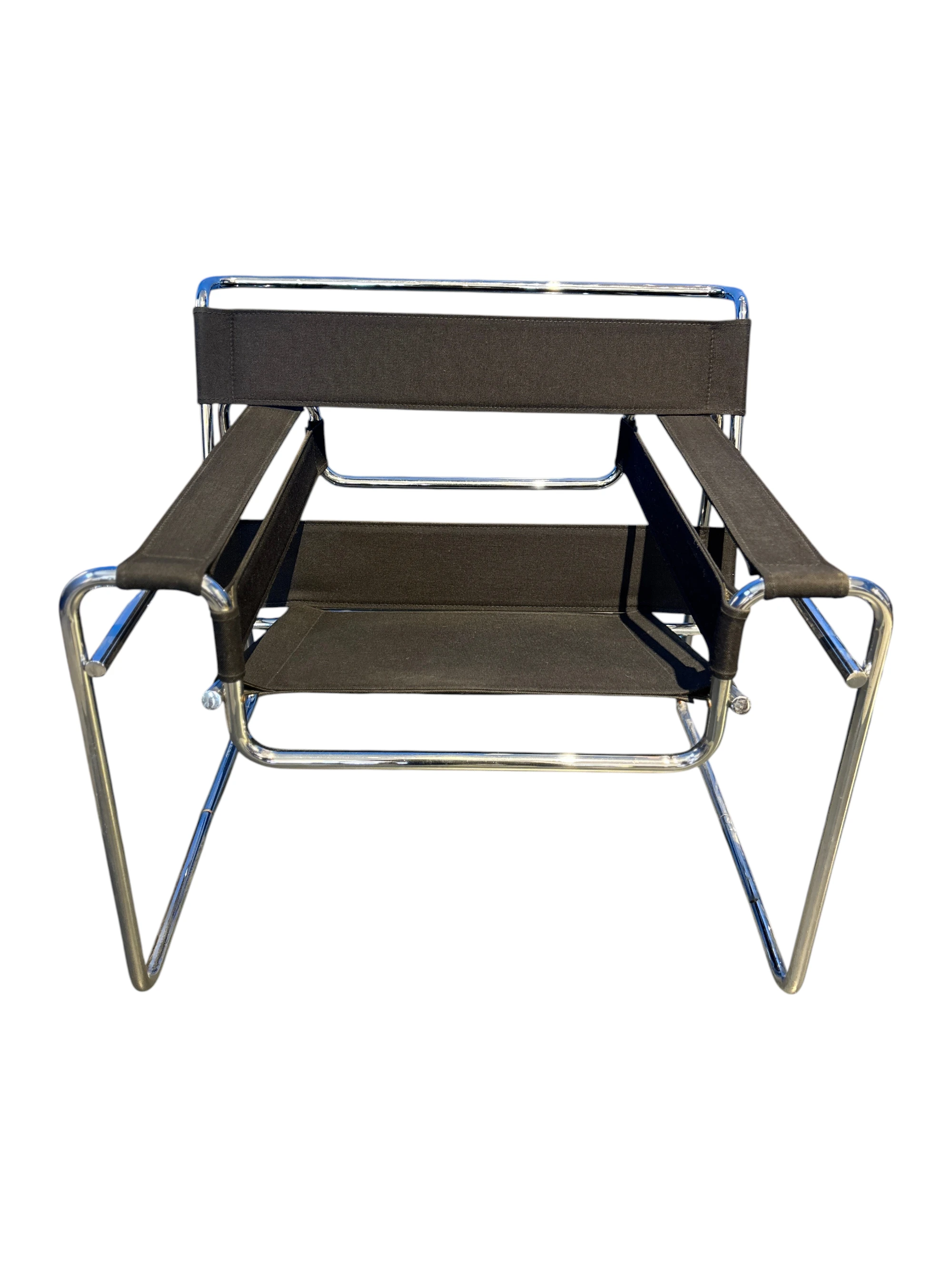 Pair of Wassily Chairs by Marcel Breuer for Knoll Studio thumbnail 5