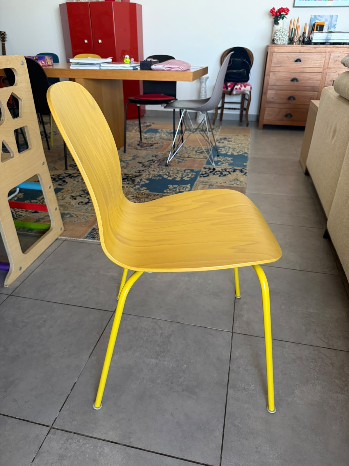 Set of 8 Cappellini Tate Color Chairs by Jasper Morrison thumbnail 11