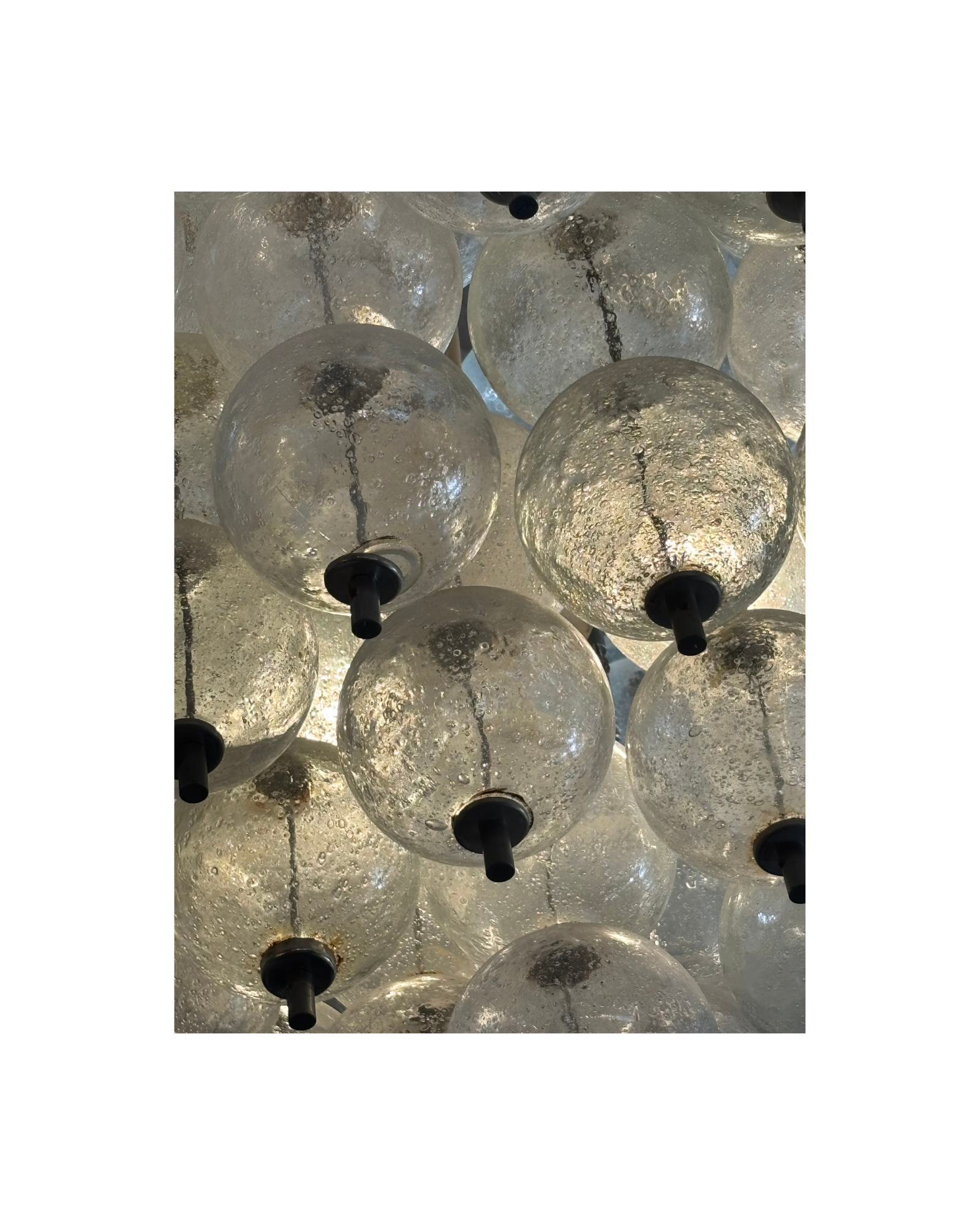 Glass Chandelier 'Sterrenbeeld' for RAAK Amsterdam, Netherlands thumbnail 4