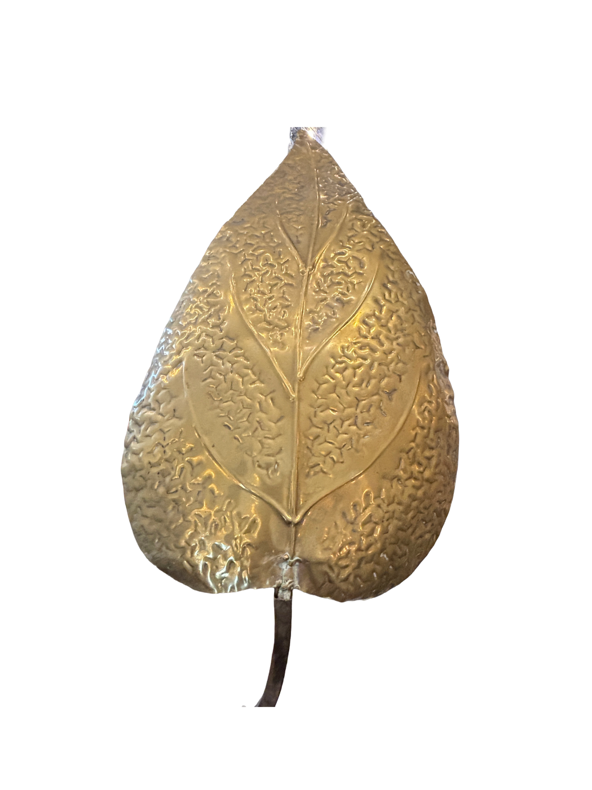 Vintage Italian Brass 3-Arm Floor Lamp by Tommaso Barbi, 1970s thumbnail 5