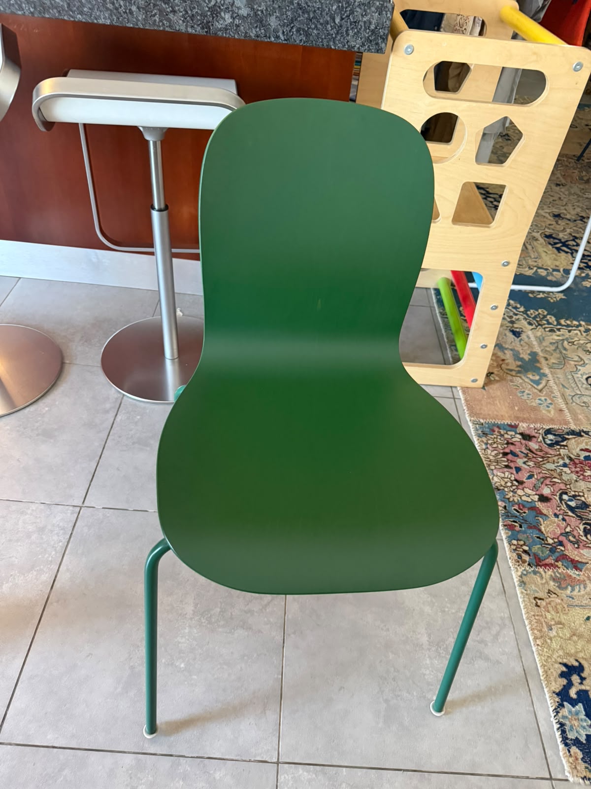 Set of 8 Cappellini Tate Color Chairs by Jasper Morrison thumbnail 5