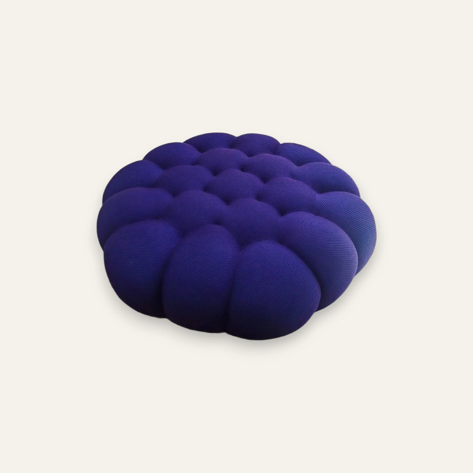 Roche Bobois Bubble Pouf in Deep Violet