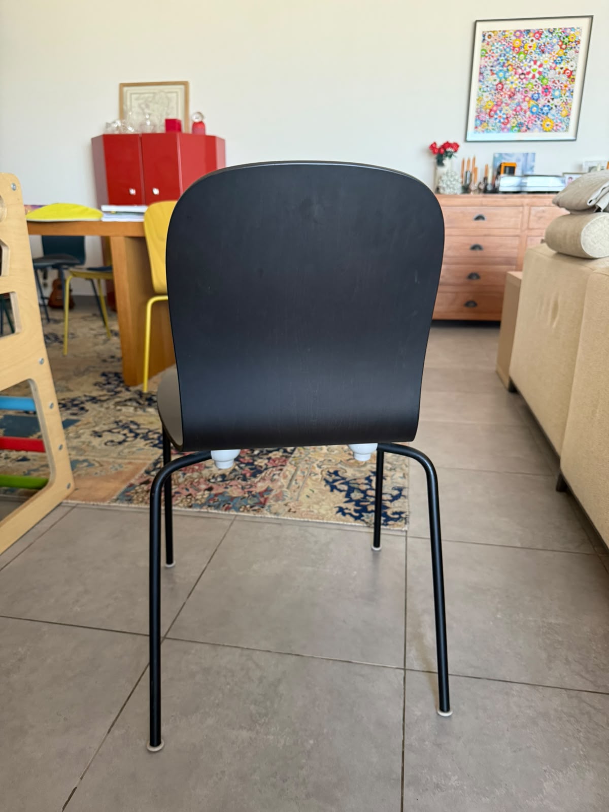Set of 8 Cappellini Tate Color Chairs by Jasper Morrison thumbnail 9