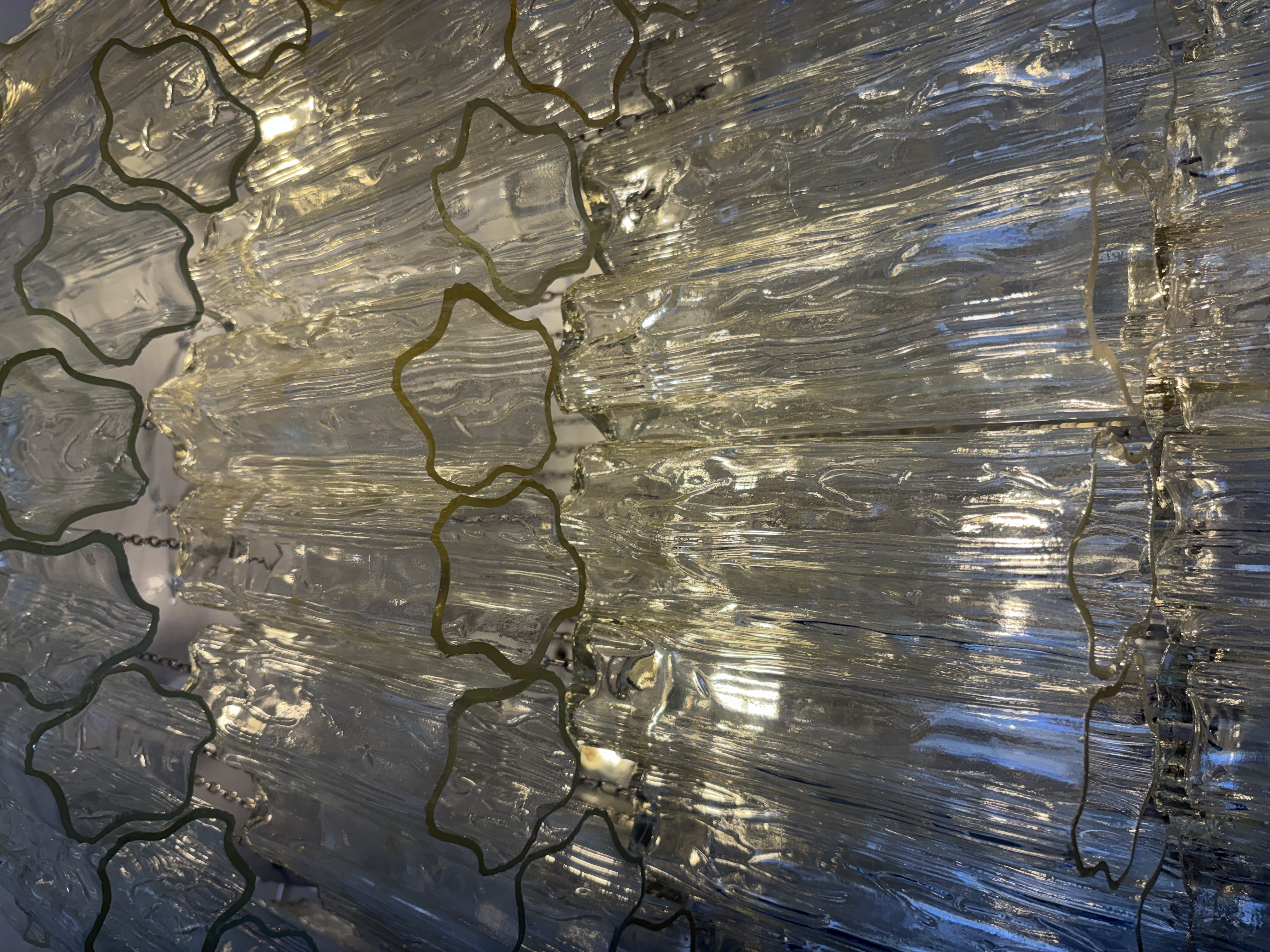 Monumental Murano Glass Chandelier by Toni Zuccheri for Venini, Italy, 1970s thumbnail 9