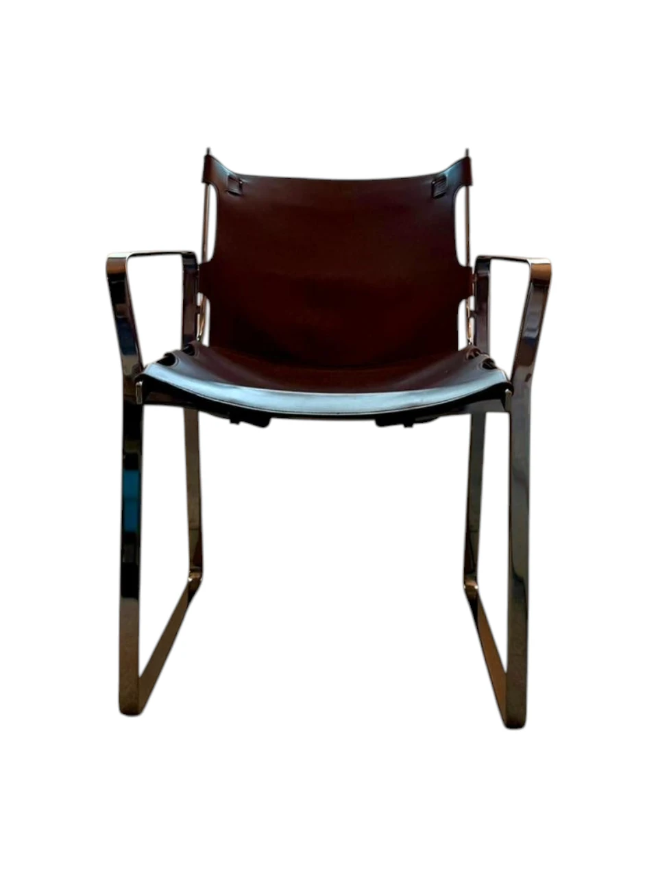 Fendi Casa “Blixen” Leather Dining Chairs by Toan Nguyen (Set of 6)