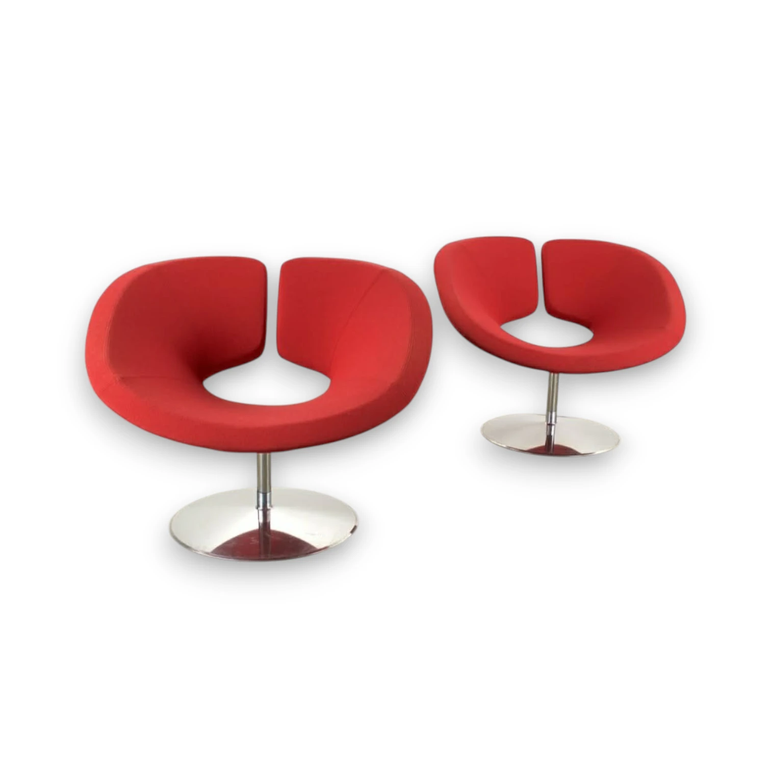 Pair of Apollo Lounge Swivel Chairs by Patrick Norguet for Artifort