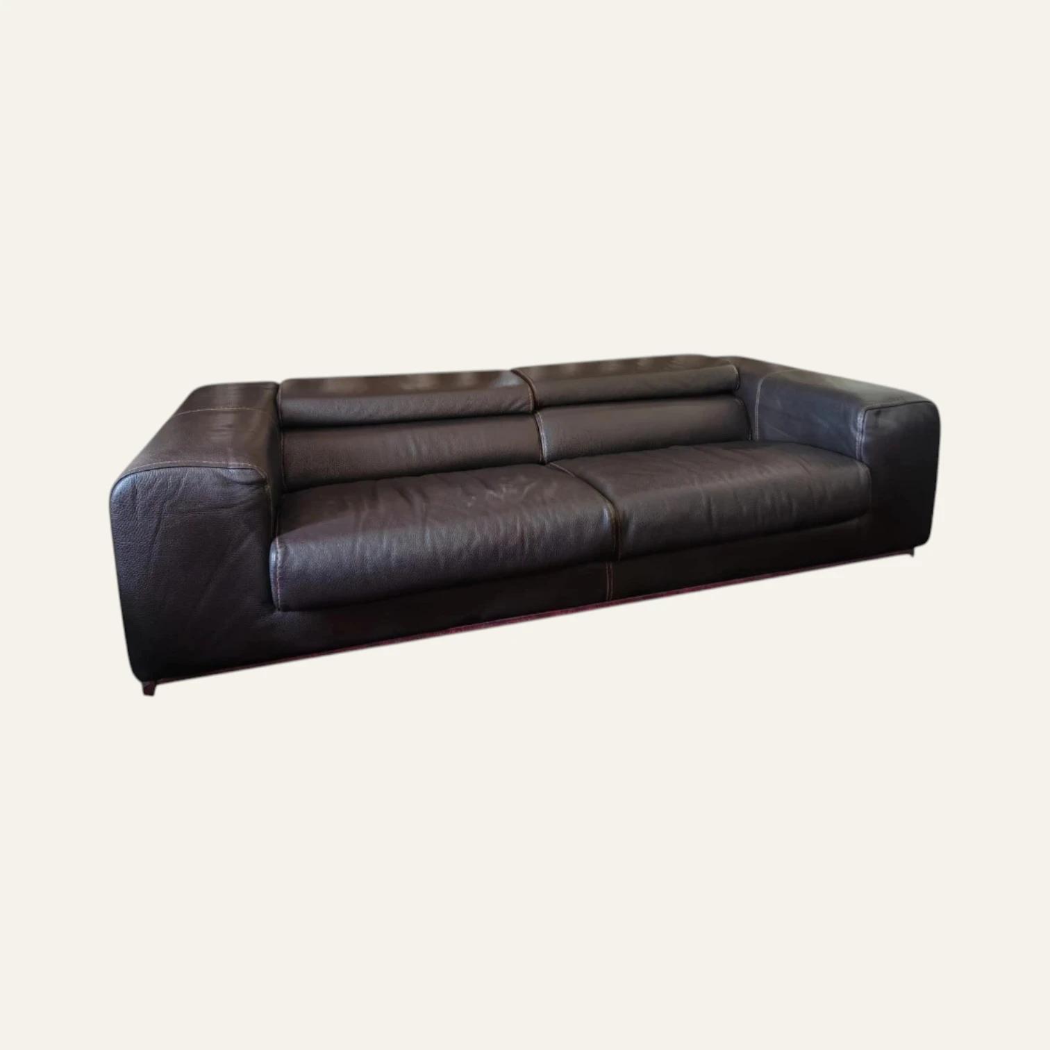 Roche Bobois Chocolat 3-Seater Sofa thumbnail 2
