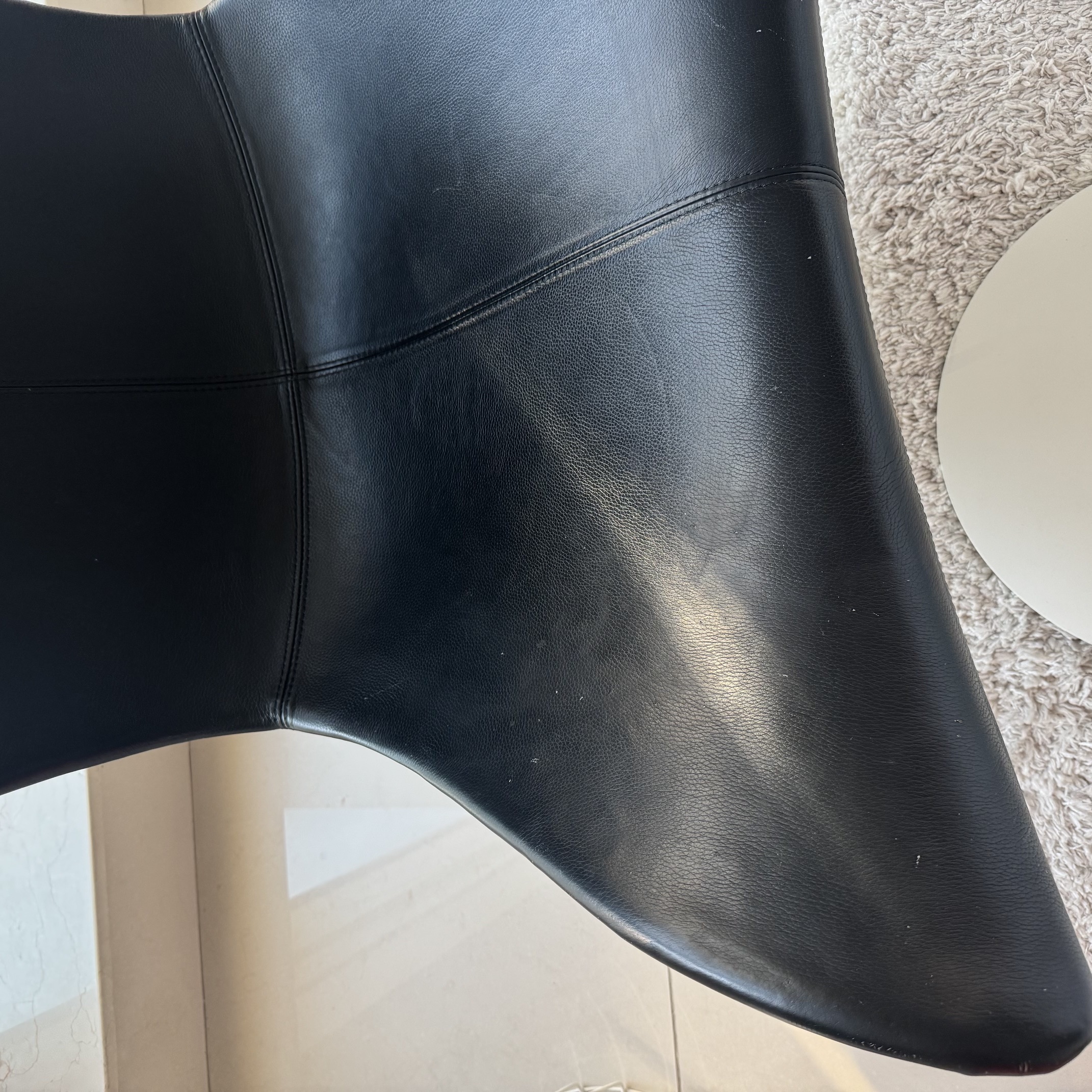 BoConcept Imola Black Leather Armchair by Henrik Pedersen thumbnail 9