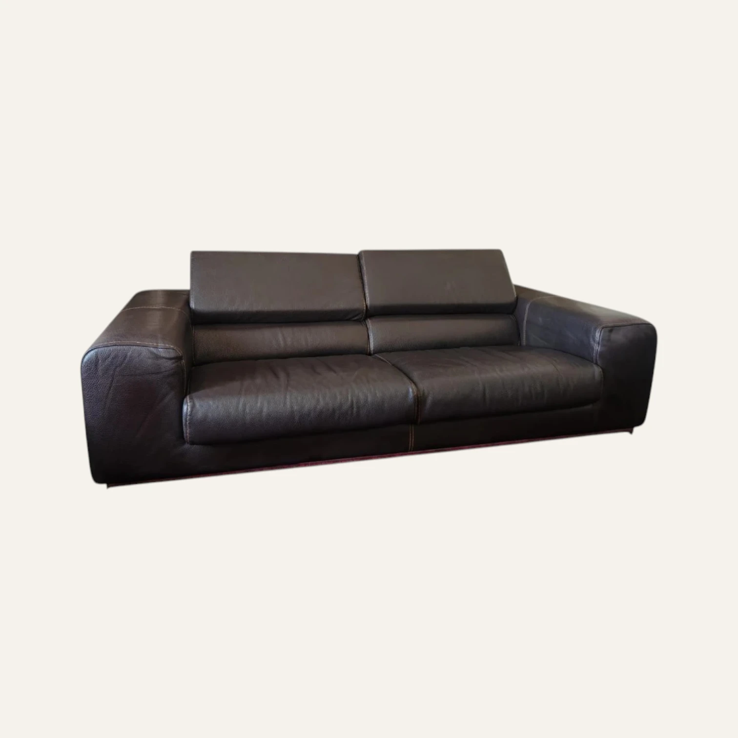 Roche Bobois Chocolat 3-Seater Sofa