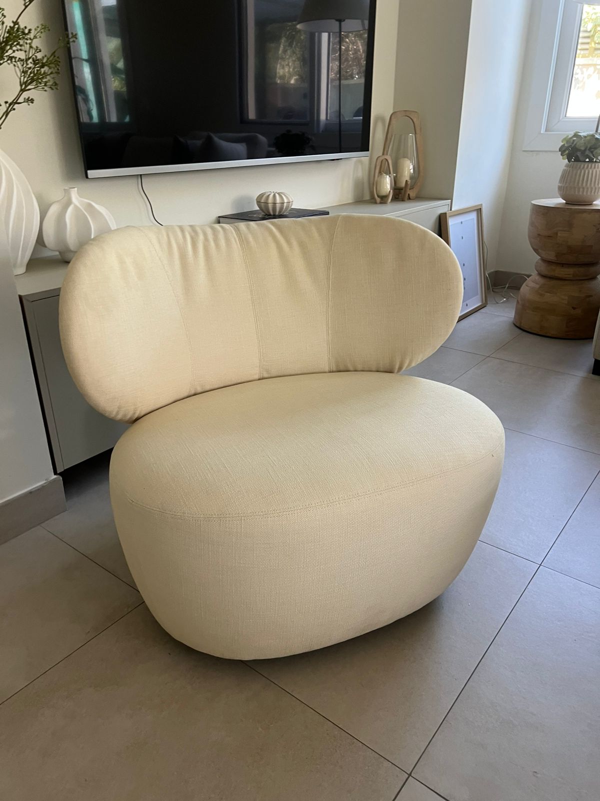 Pair of Walter Knoll Bao Armchairs by EOOS – Leather & Fabric thumbnail 2