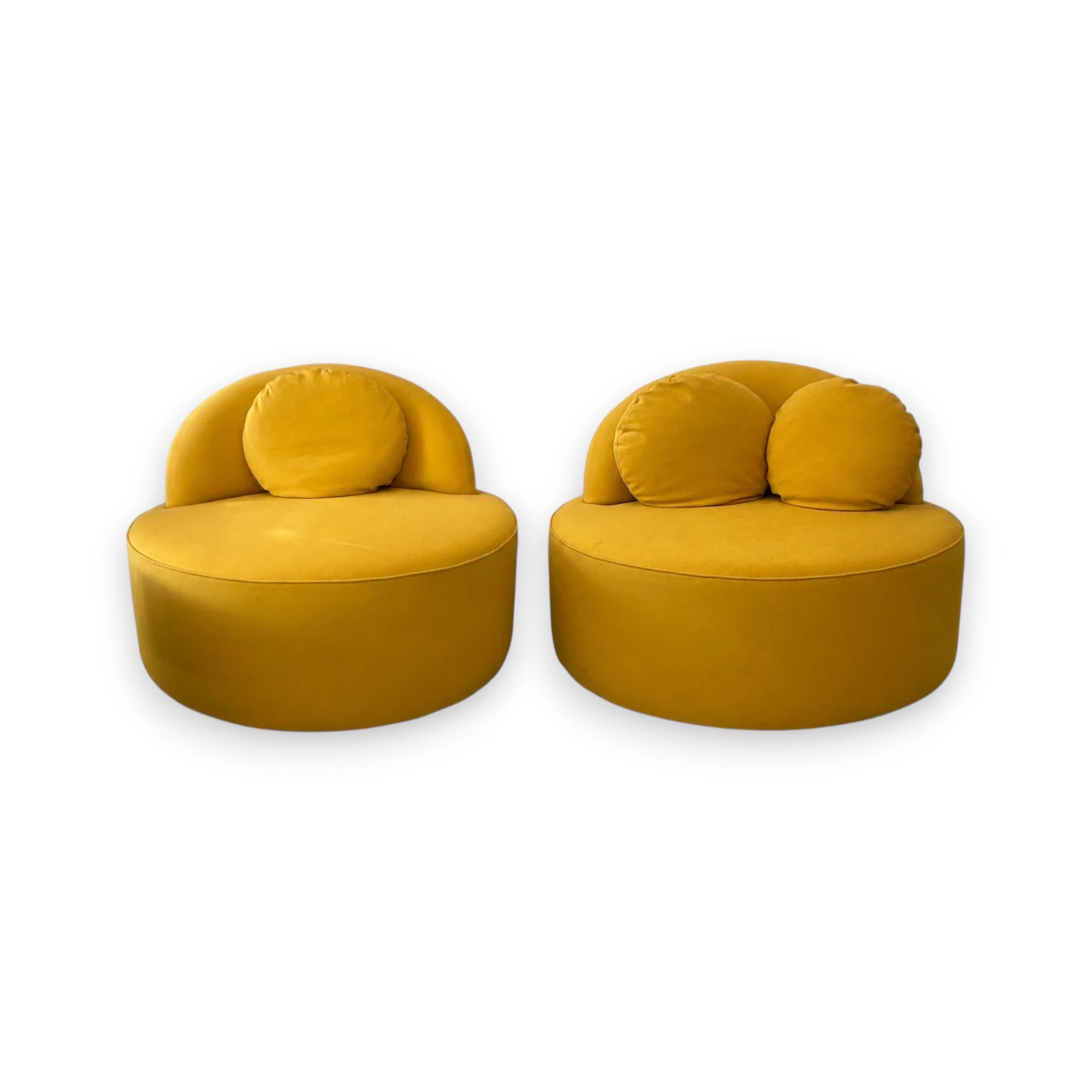 Pair of ''Comète'' Lounge Chairs by Vladimir Kagan for Roche Bobois