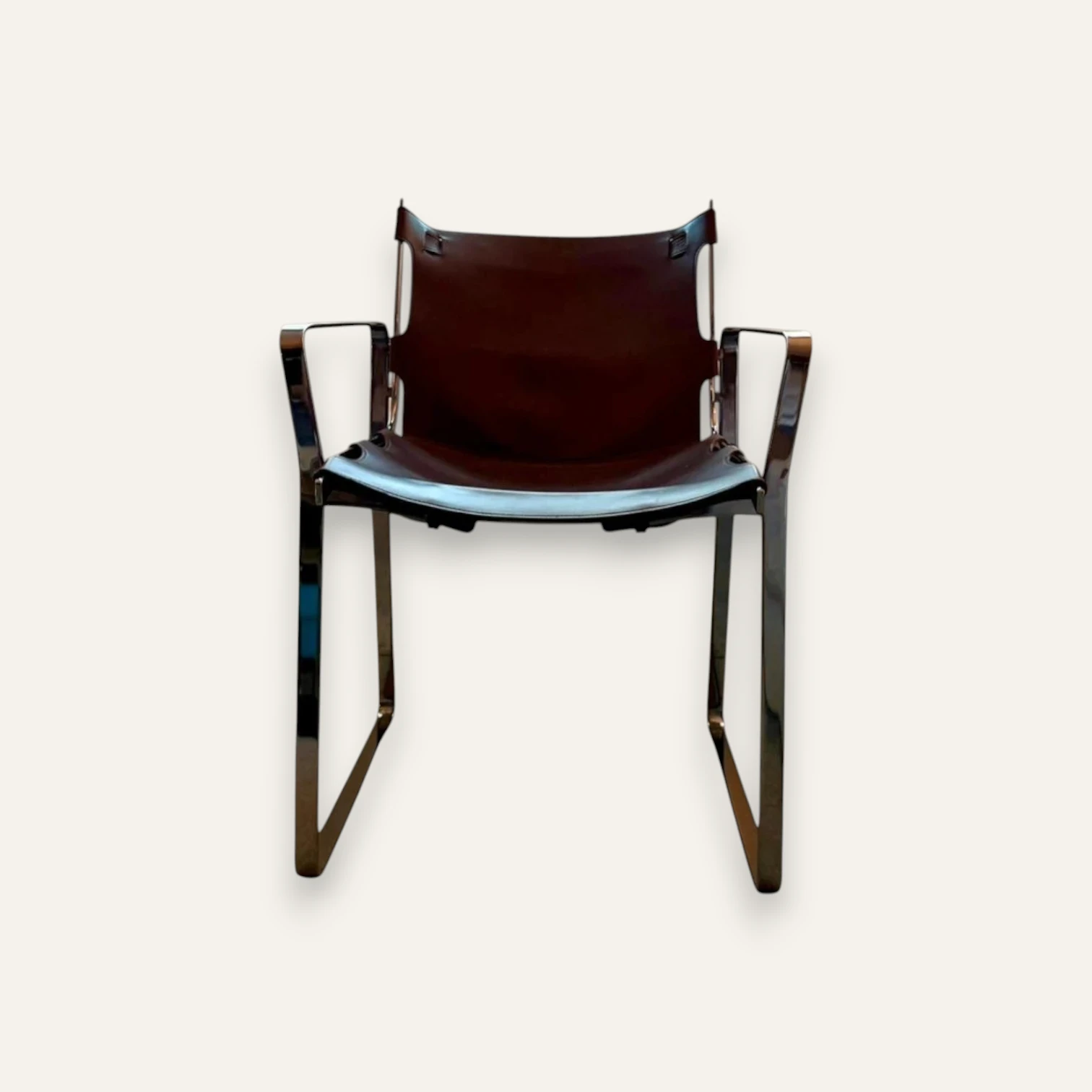 Fendi Casa “Blixen” Leather Dining Chairs by Toan Nguyen (Set of 6)