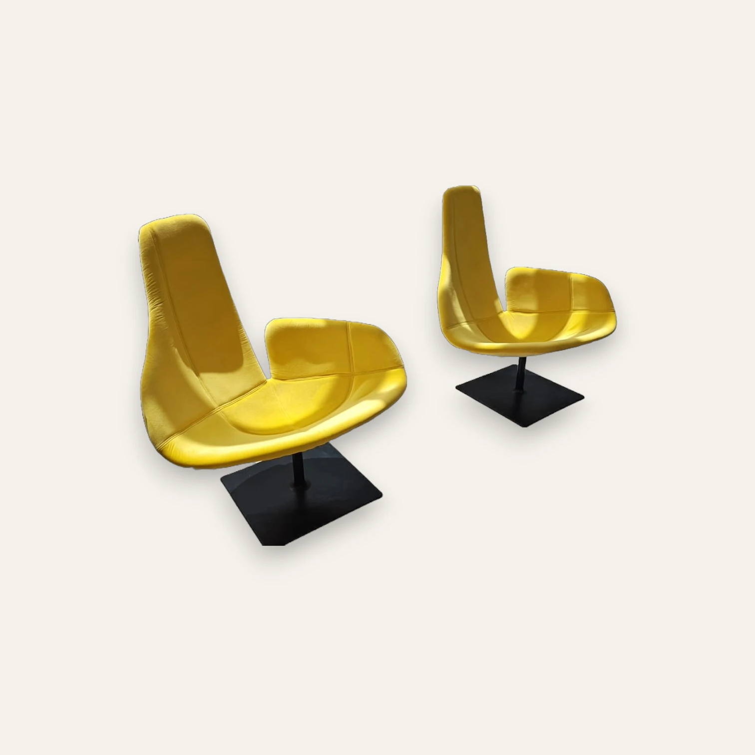 Pair of Moroso Fjord Armchairs by Patricia Urquiola