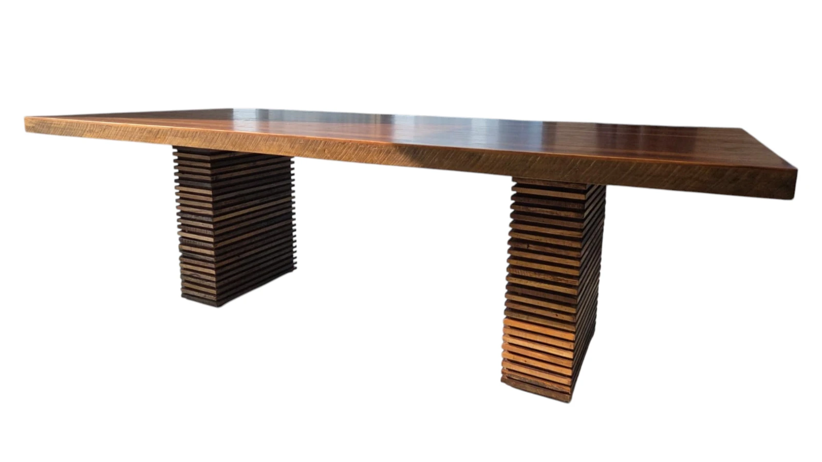 Crate & Barrel Wood Dining Table thumbnail 6