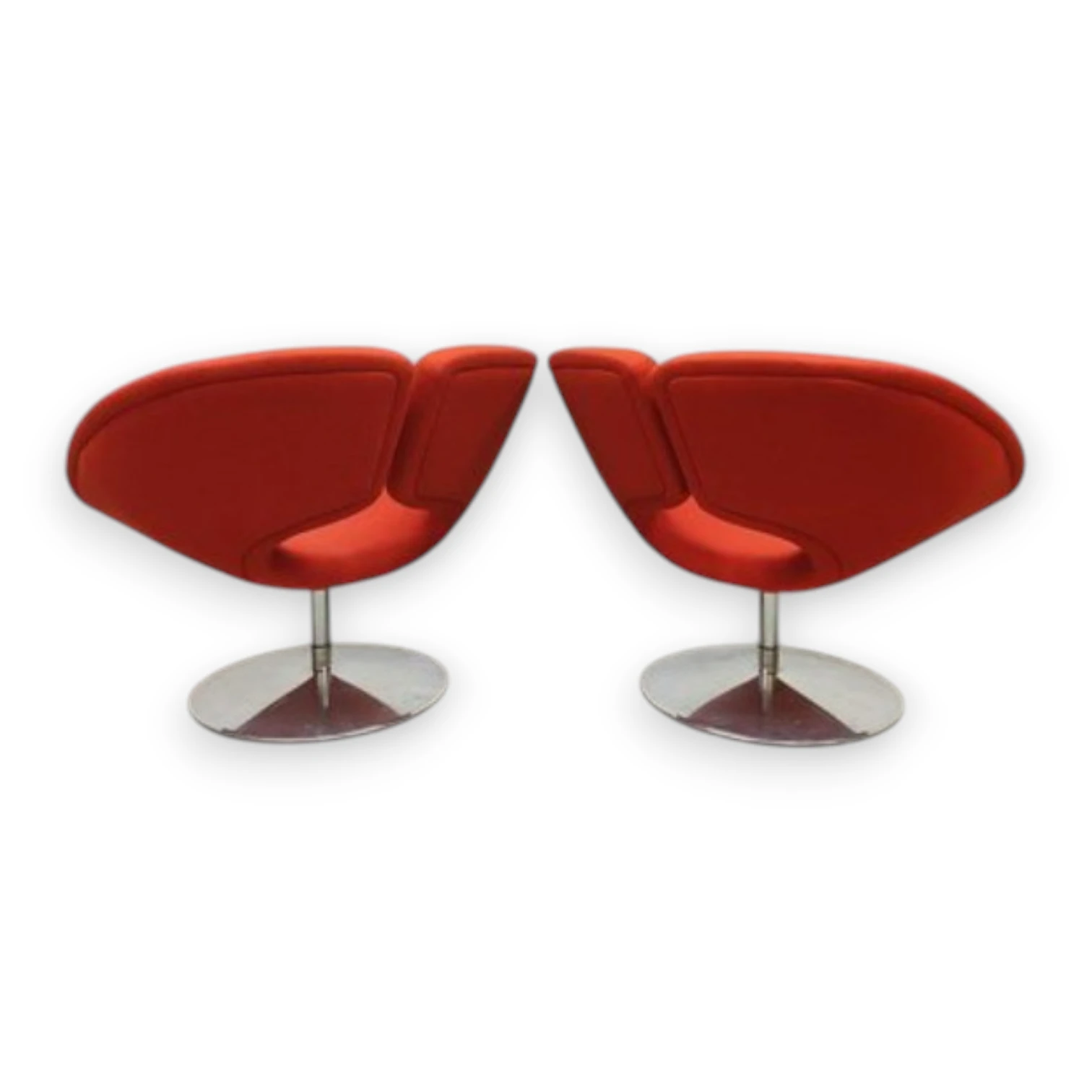 Pair of Apollo Lounge Swivel Chairs by Patrick Norguet for Artifort thumbnail 2
