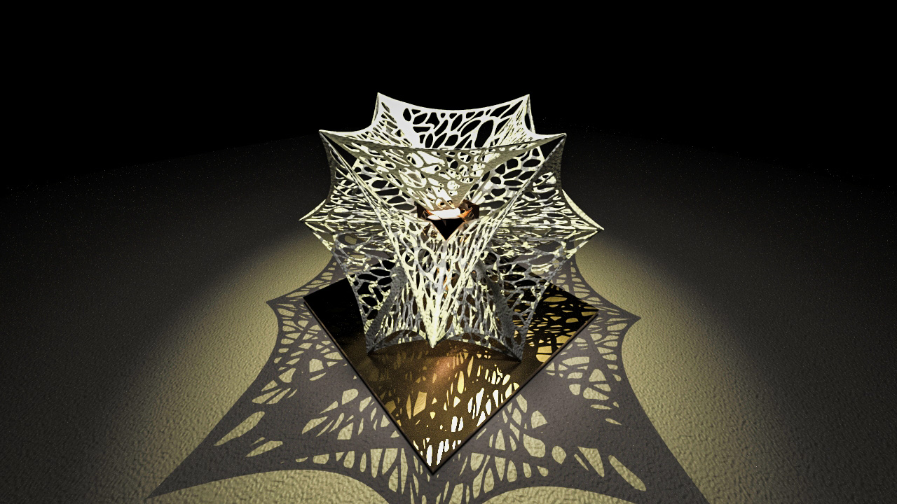 Chiroptera Lamp 2.0 | Award-Winning Limited Edition Sculptural 3D-Printed Lamp thumbnail 5