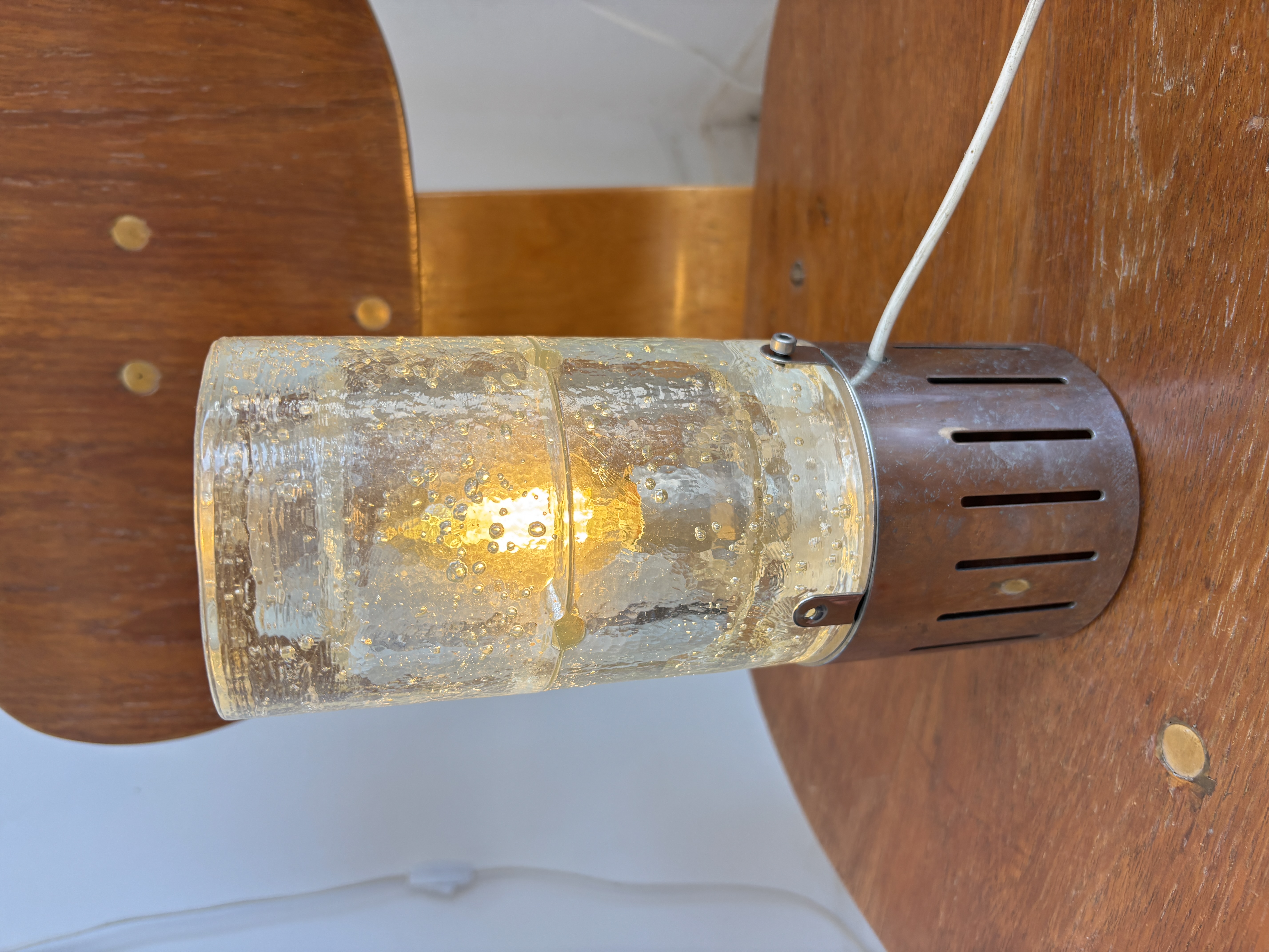 1970s Albano Poli Poliarte Murano Glass Table Lamp thumbnail 5