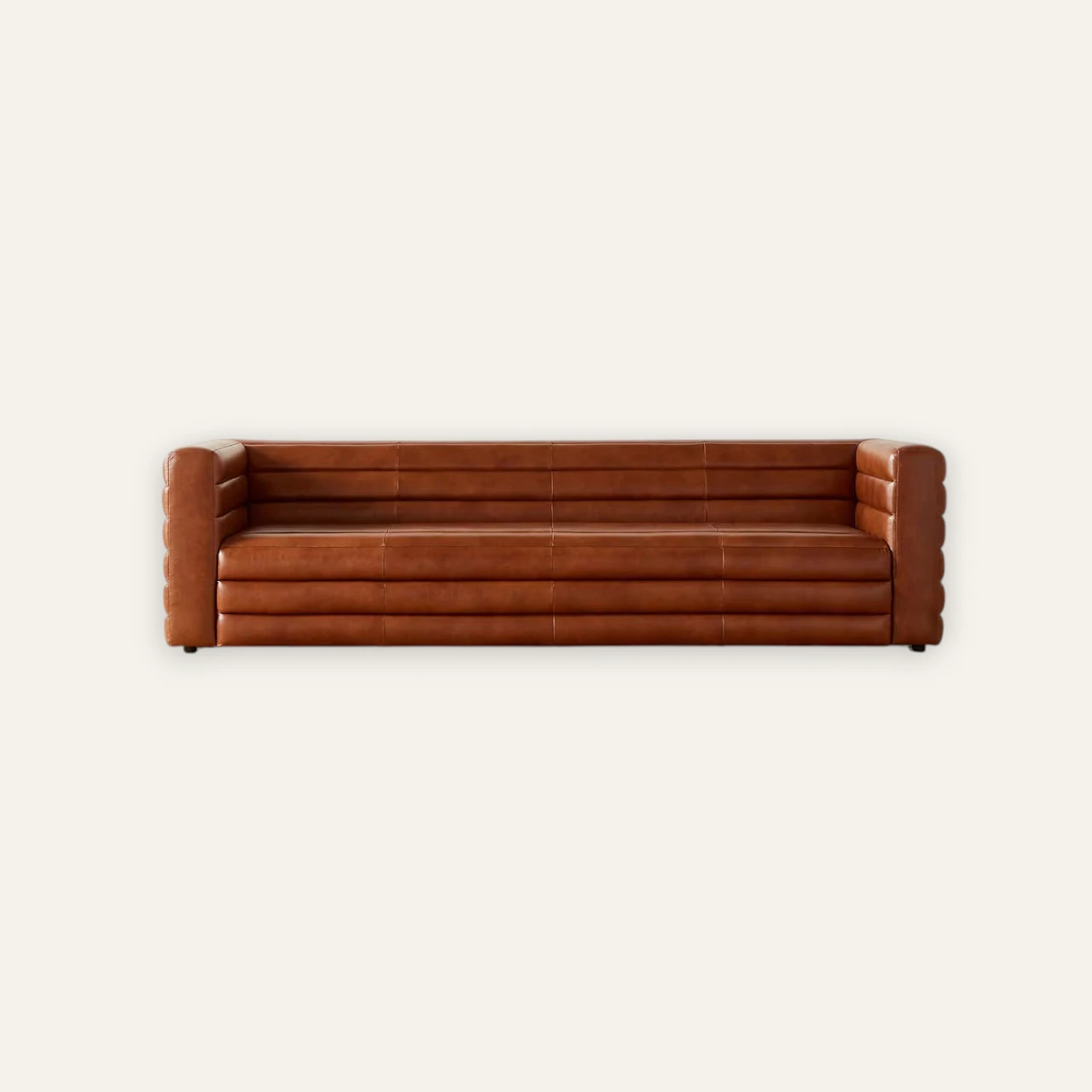 CB2 Strato 103“ Saddle leather sofa