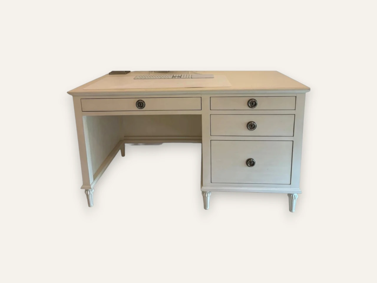 Restoration Hardware Maison Desk – Antiqued White