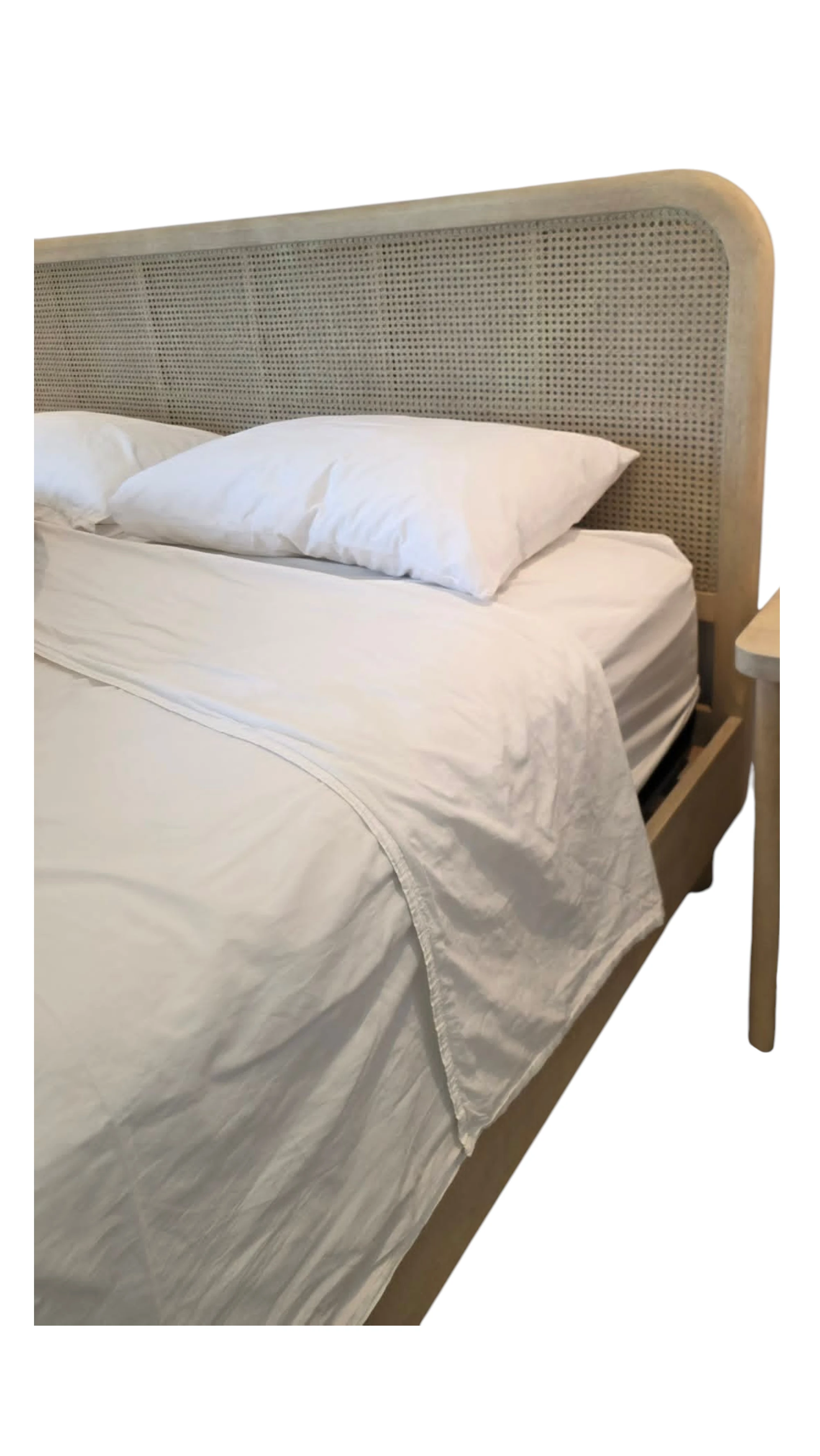 Pottery Barn Marina Cane Bed Frame thumbnail 5