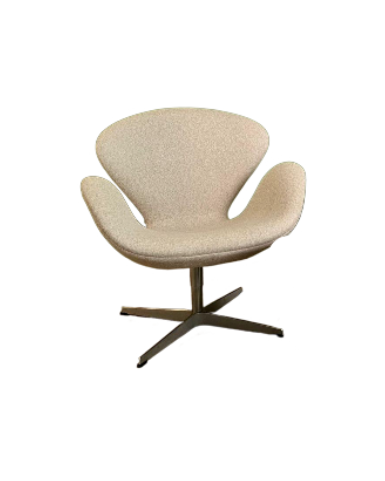 Pair of Swan Chairs – Cream Bouclé | Arne Jacobsen | Fritz Hansen thumbnail 3