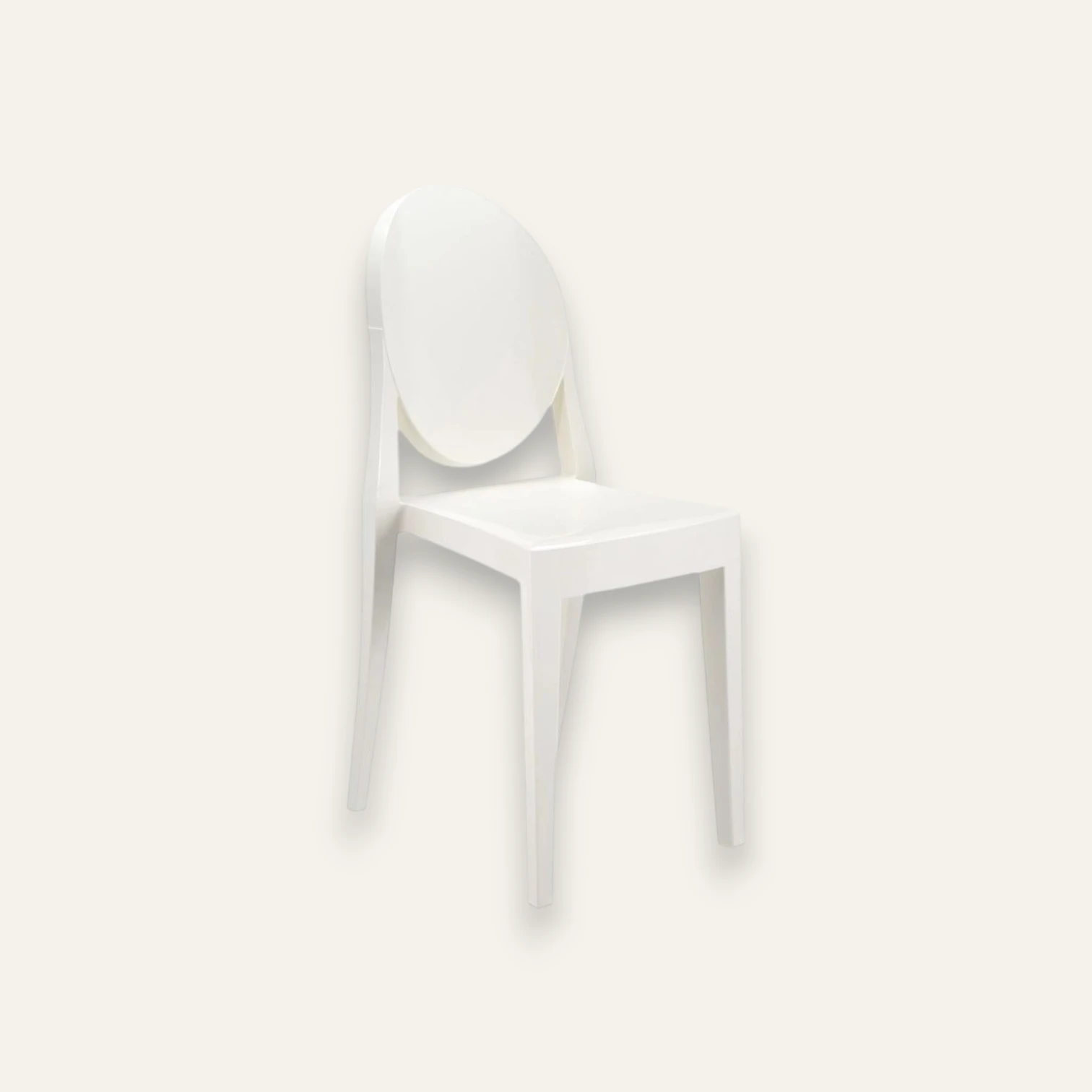 Kartell Victoria Ghost Chairs by Philippe Starck (Set of 2)