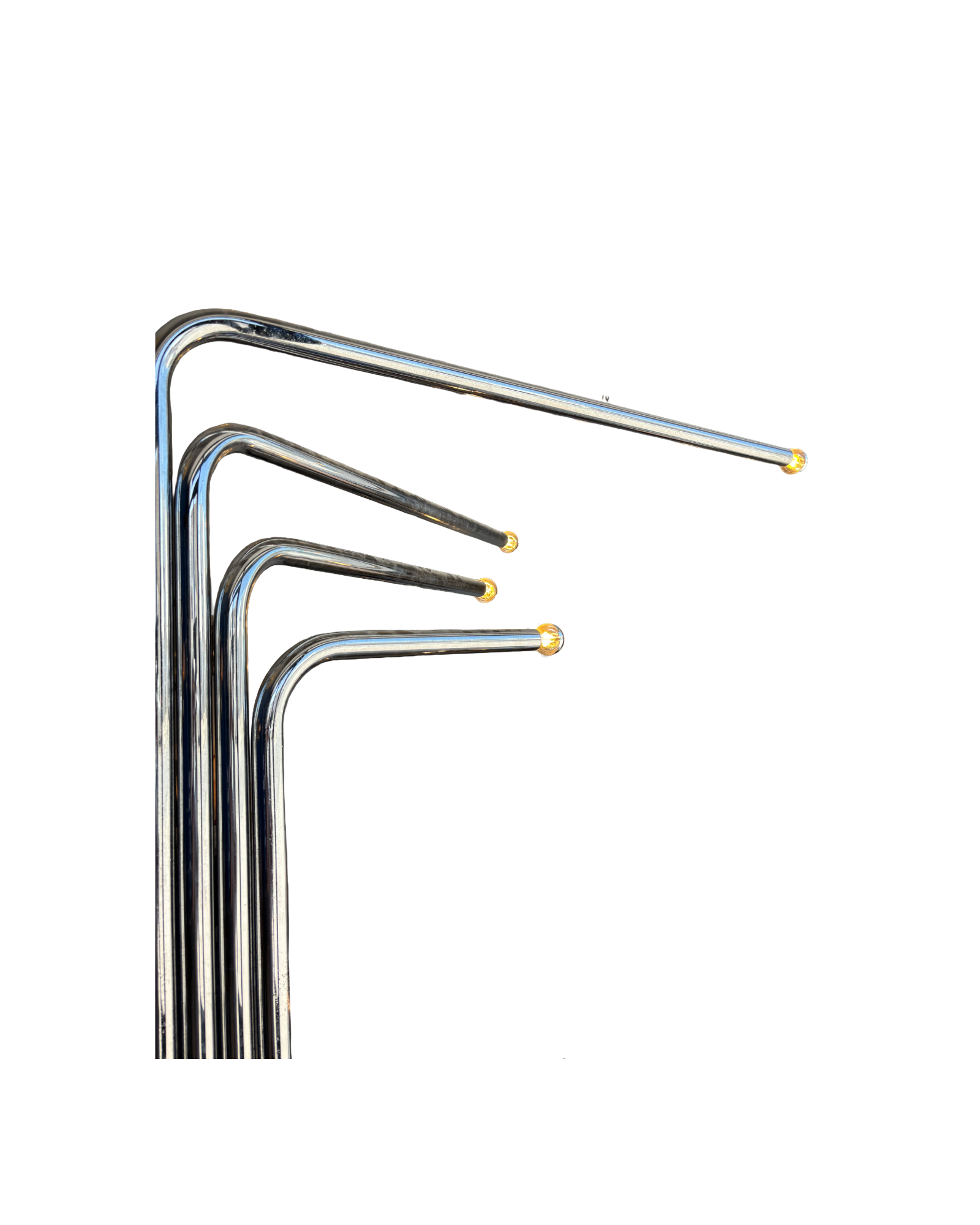 Goffredo Reggiani 4-Arm Chrome Floor Lamp, Italy, 1970s thumbnail 2