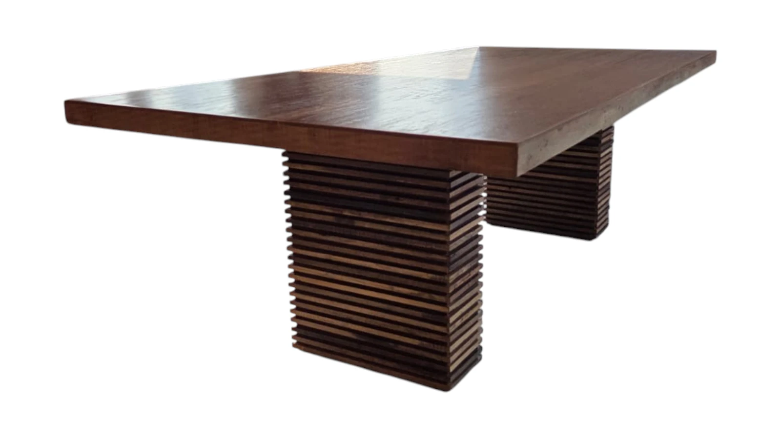 Crate & Barrel Wood Dining Table thumbnail 5