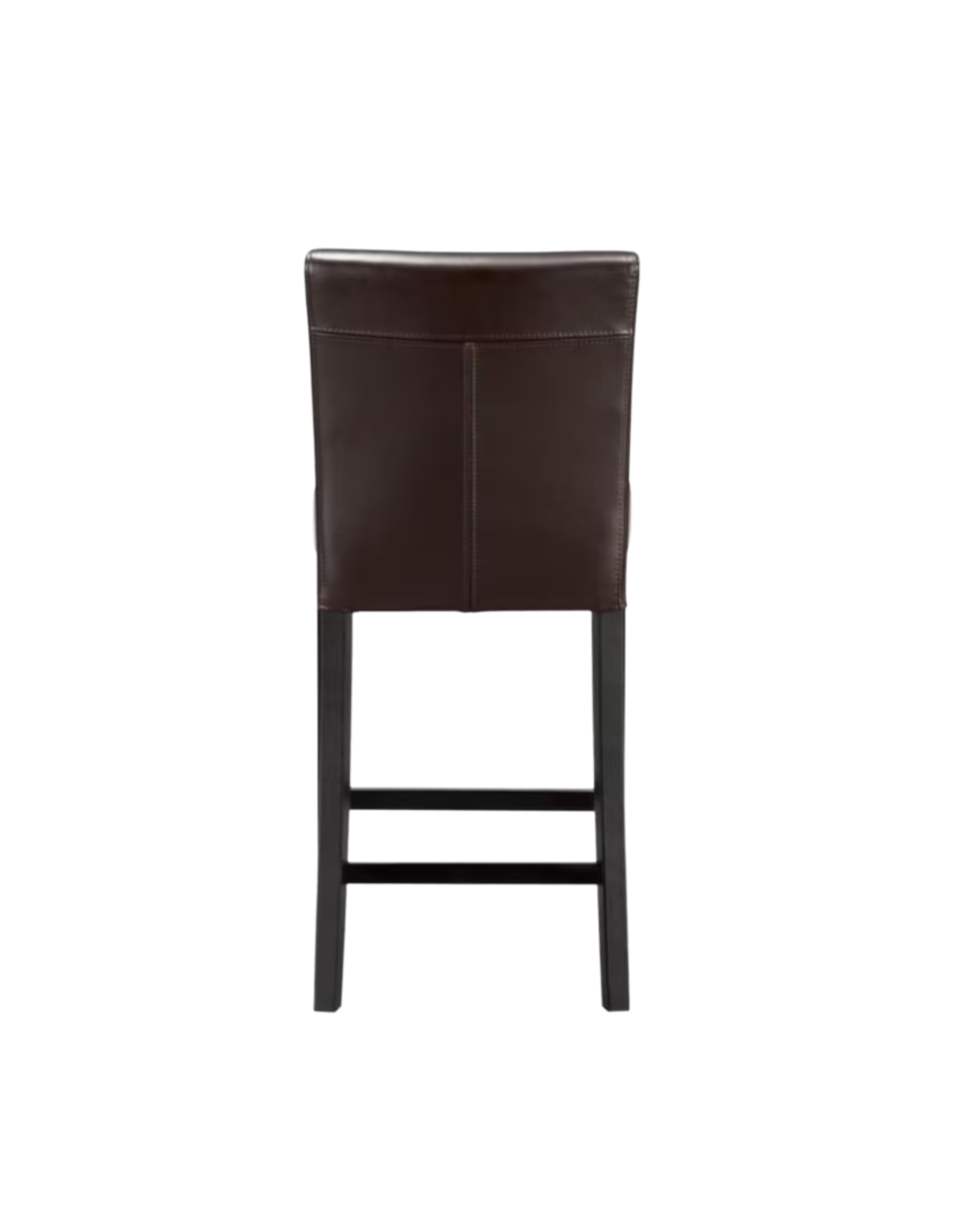 Set of 3 Crate & Barrel Lowe Chocolate Leather Bar Stools thumbnail 5