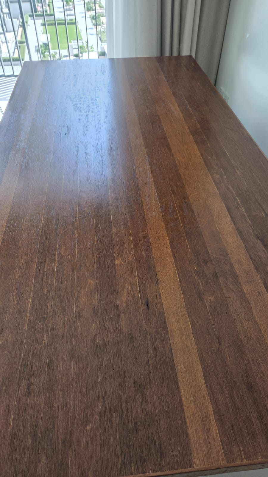 Crate & Barrel Wood Dining Table thumbnail 8