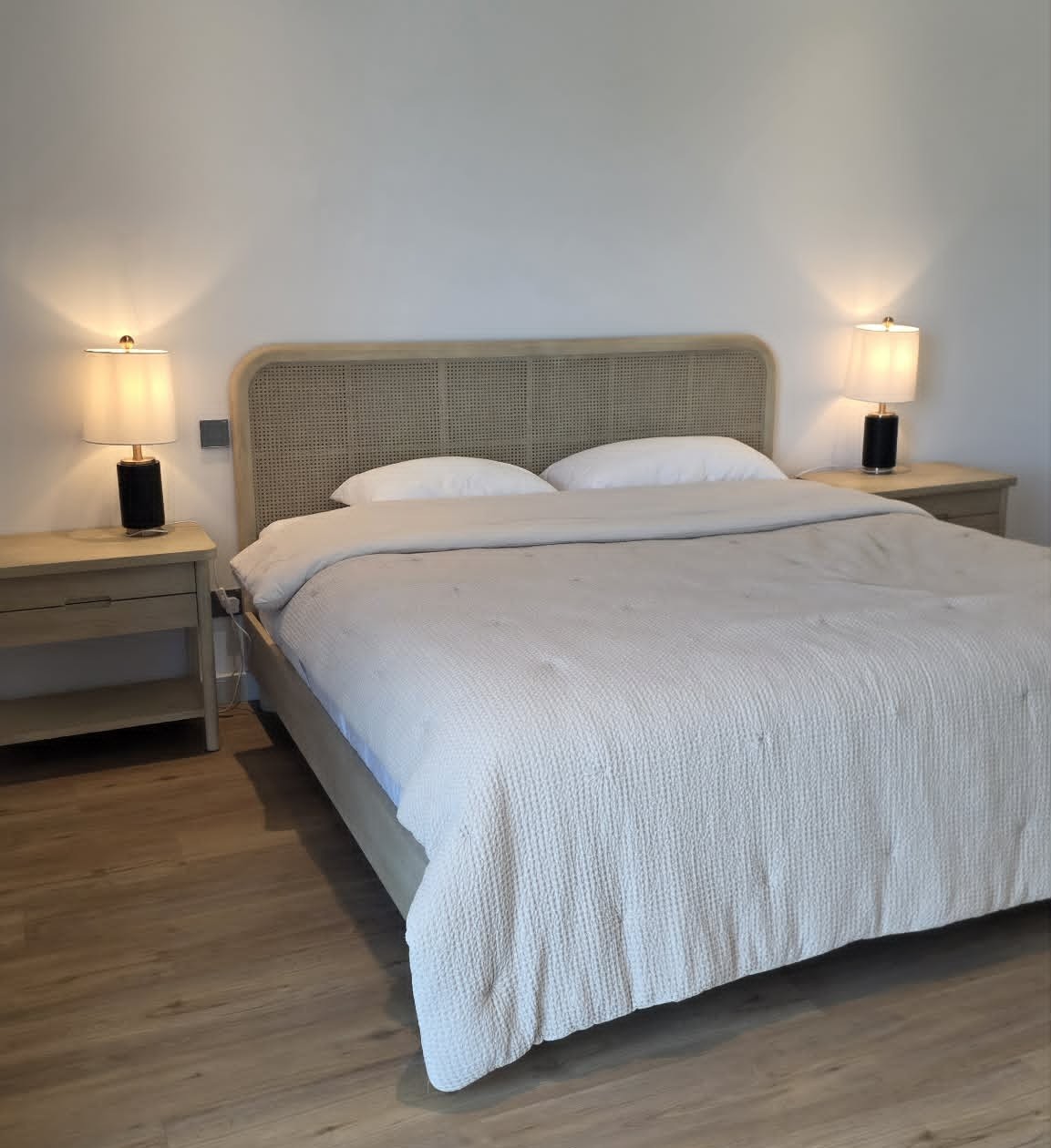 Pottery Barn Marina Cane Bed Frame thumbnail 7