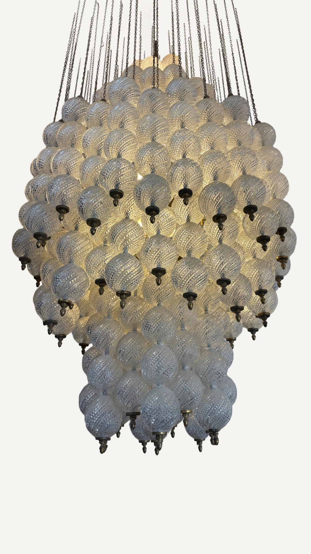 Glass Chandelier 'Sterrenbeeld' for RAAK Amsterdam, Netherlands thumbnail 3