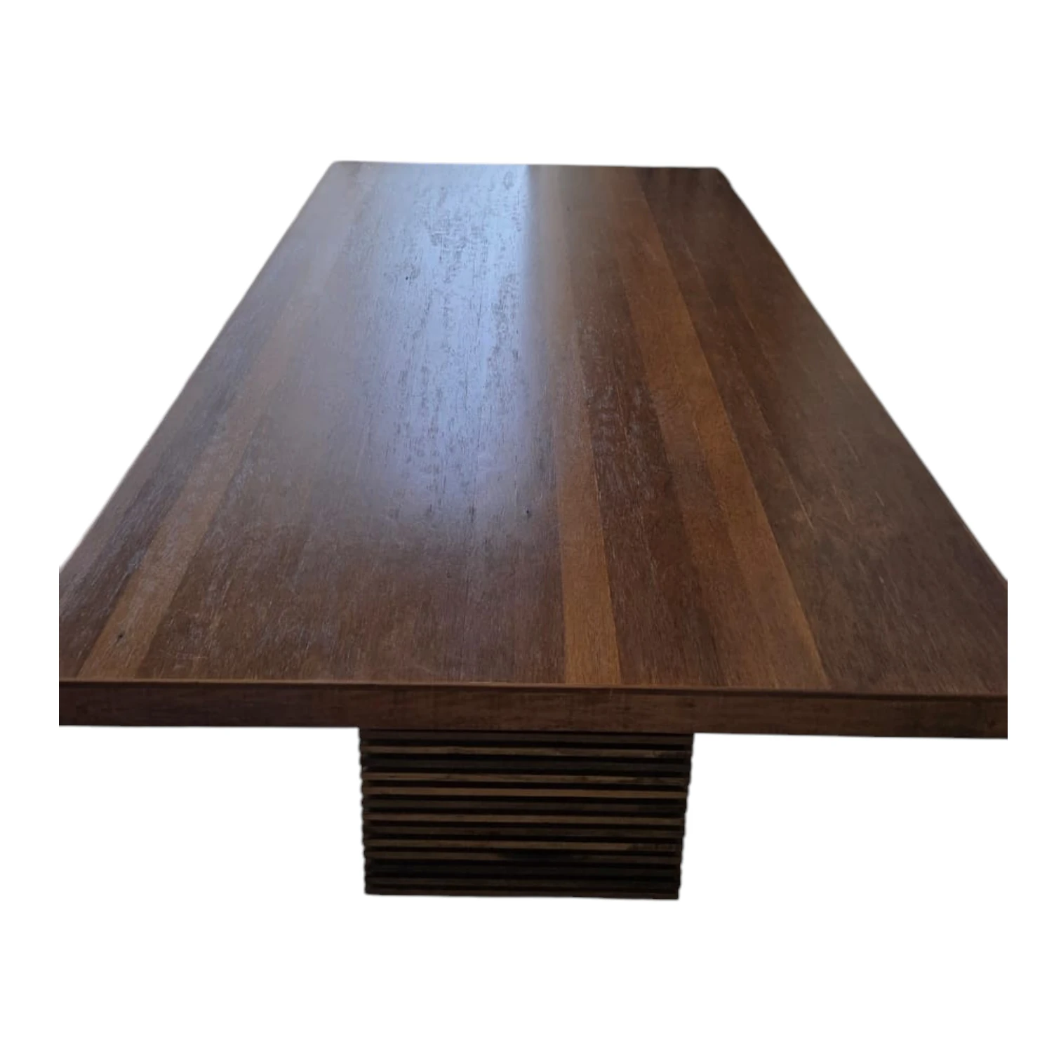 Crate & Barrel Wood Dining Table thumbnail 7