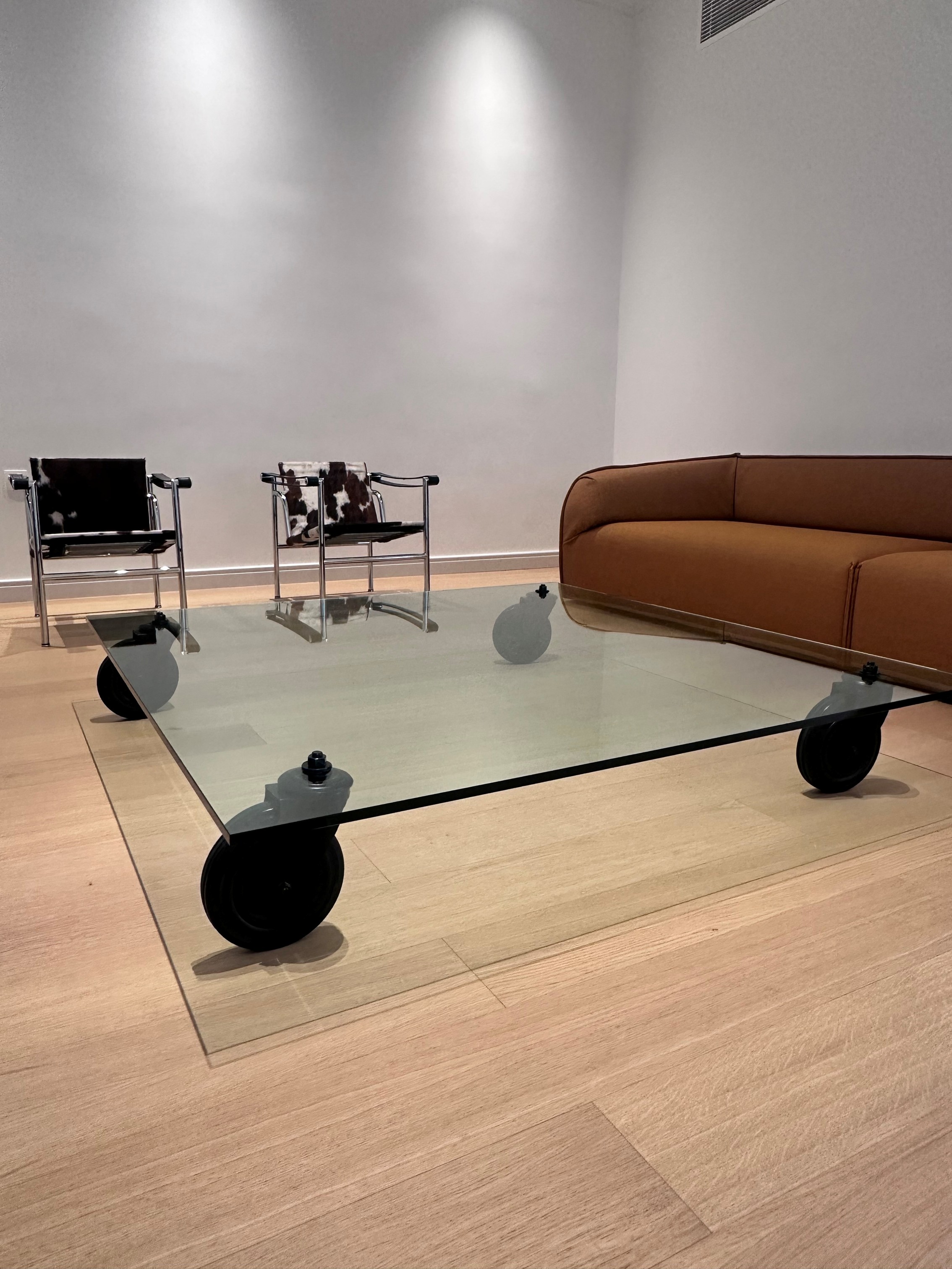 FontanaArte Tavolo con Ruote Coffee Table by Gae Aulenti thumbnail 2