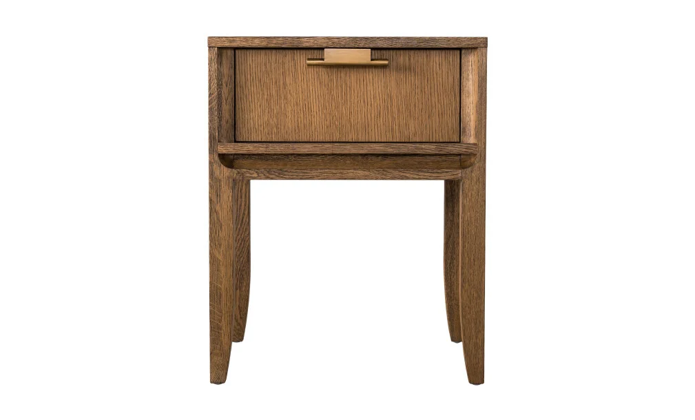 Home City Tall Bedside Table in Honey Oak thumbnail 2