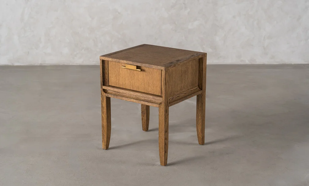 Home City Tall Bedside Table in Honey Oak thumbnail 3