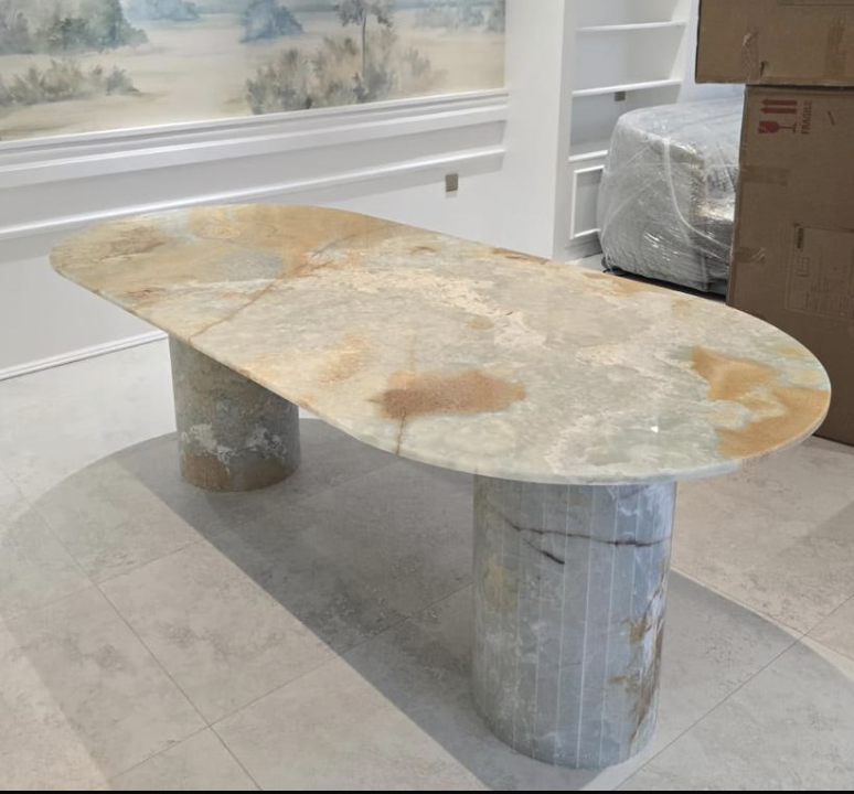 Blue Onyx Dining Table thumbnail 2