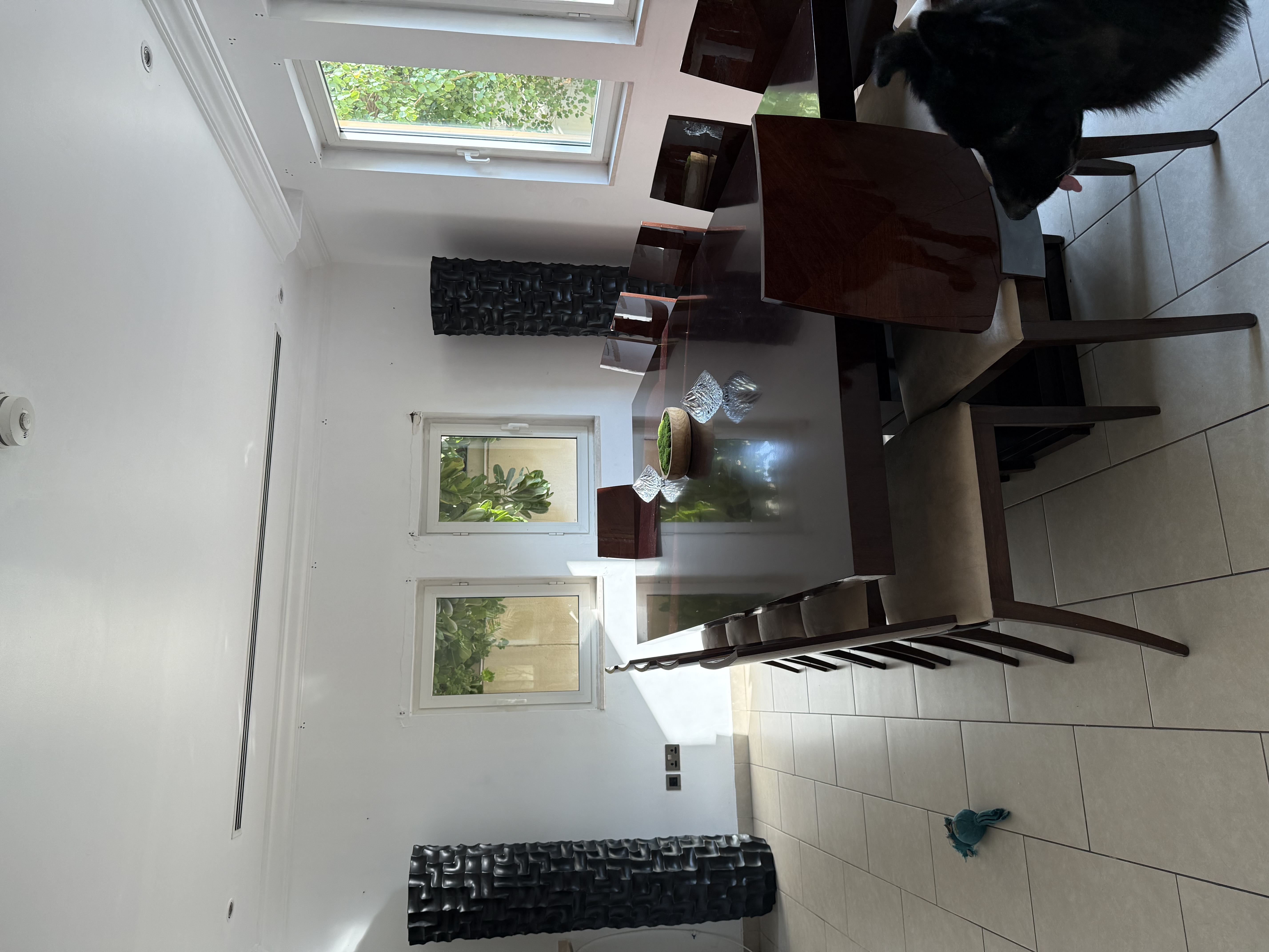 Grand Custom-Made 12-Seater Dining Table & Chairs thumbnail 5