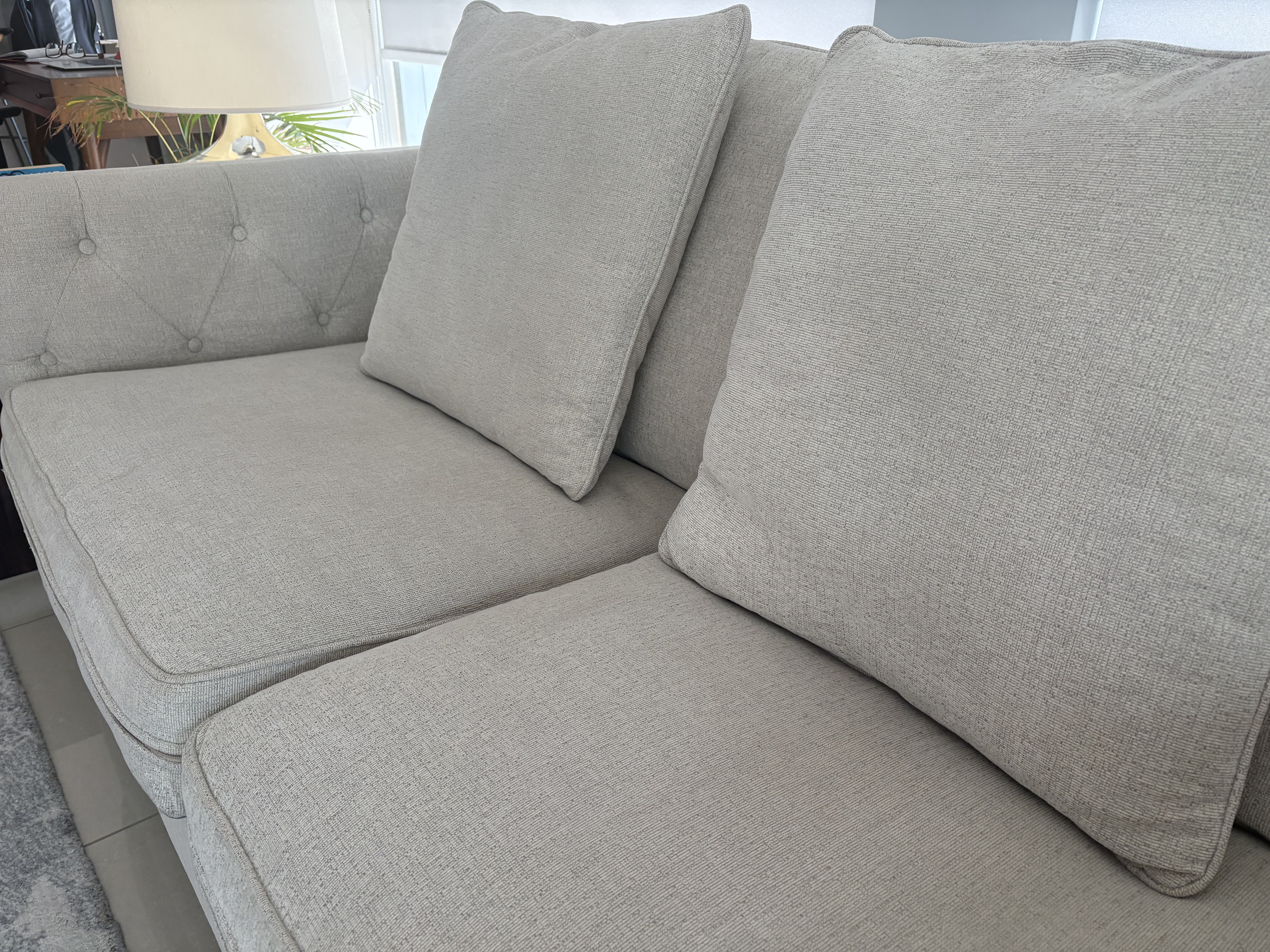West Elm3-seater sofa - excellent condition thumbnail 4